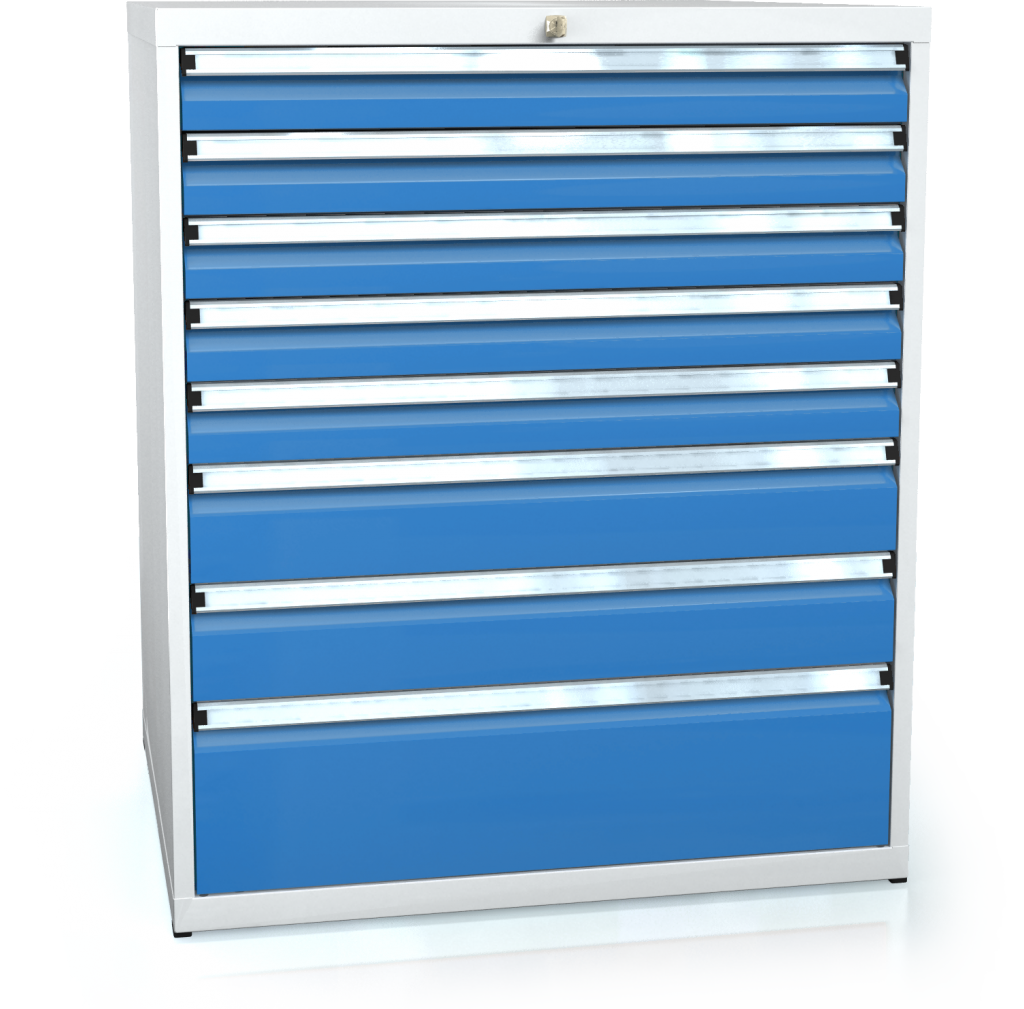 Drawer cabinet 1018 x 860 x 750 - 8x drawers